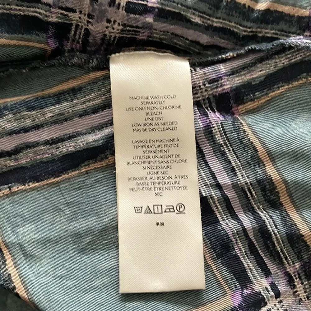 Free People Lana Printed Midi Dress Size 0 - Picture 8 of 11